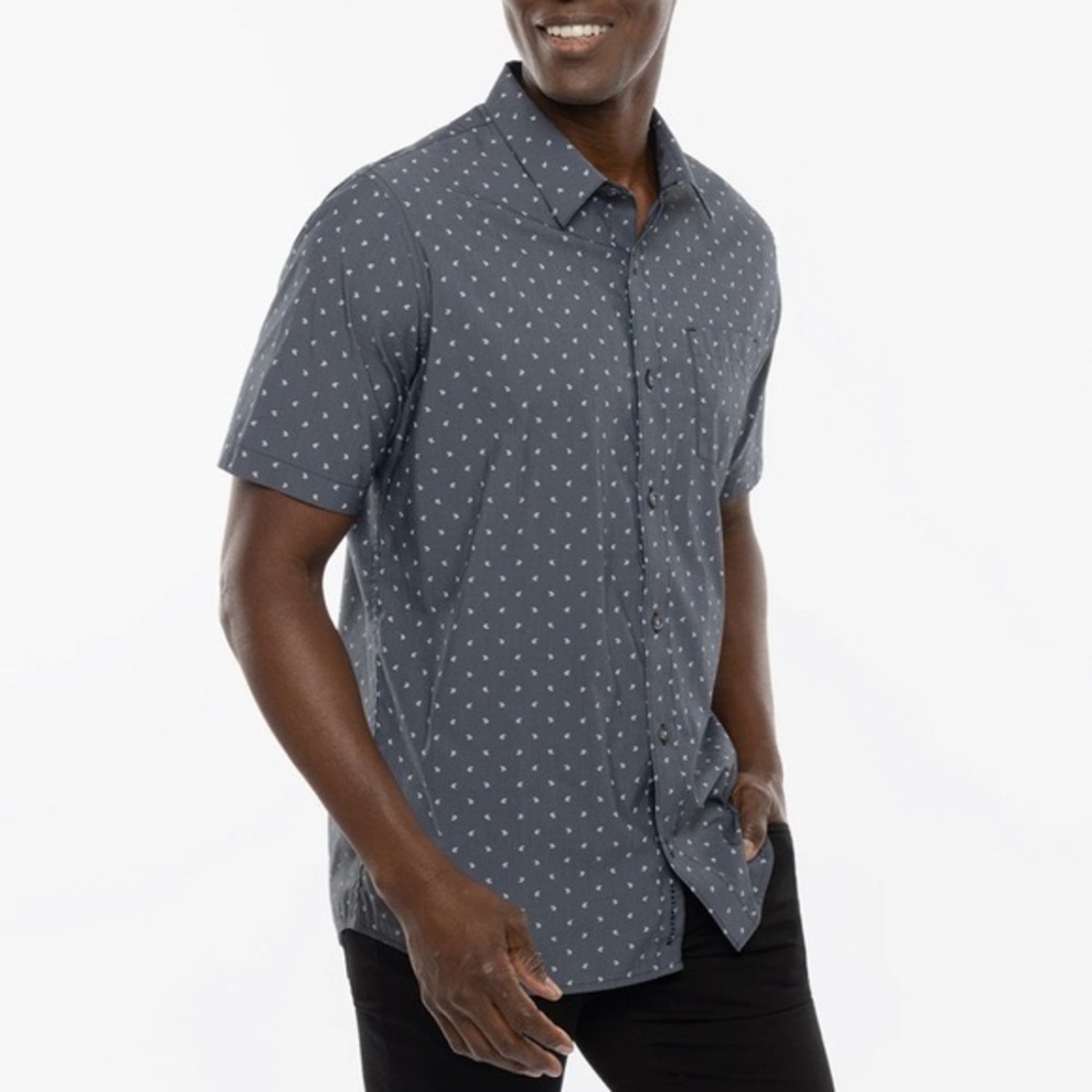 Travis Mathew Not Your Best Button Down Mens Size L
